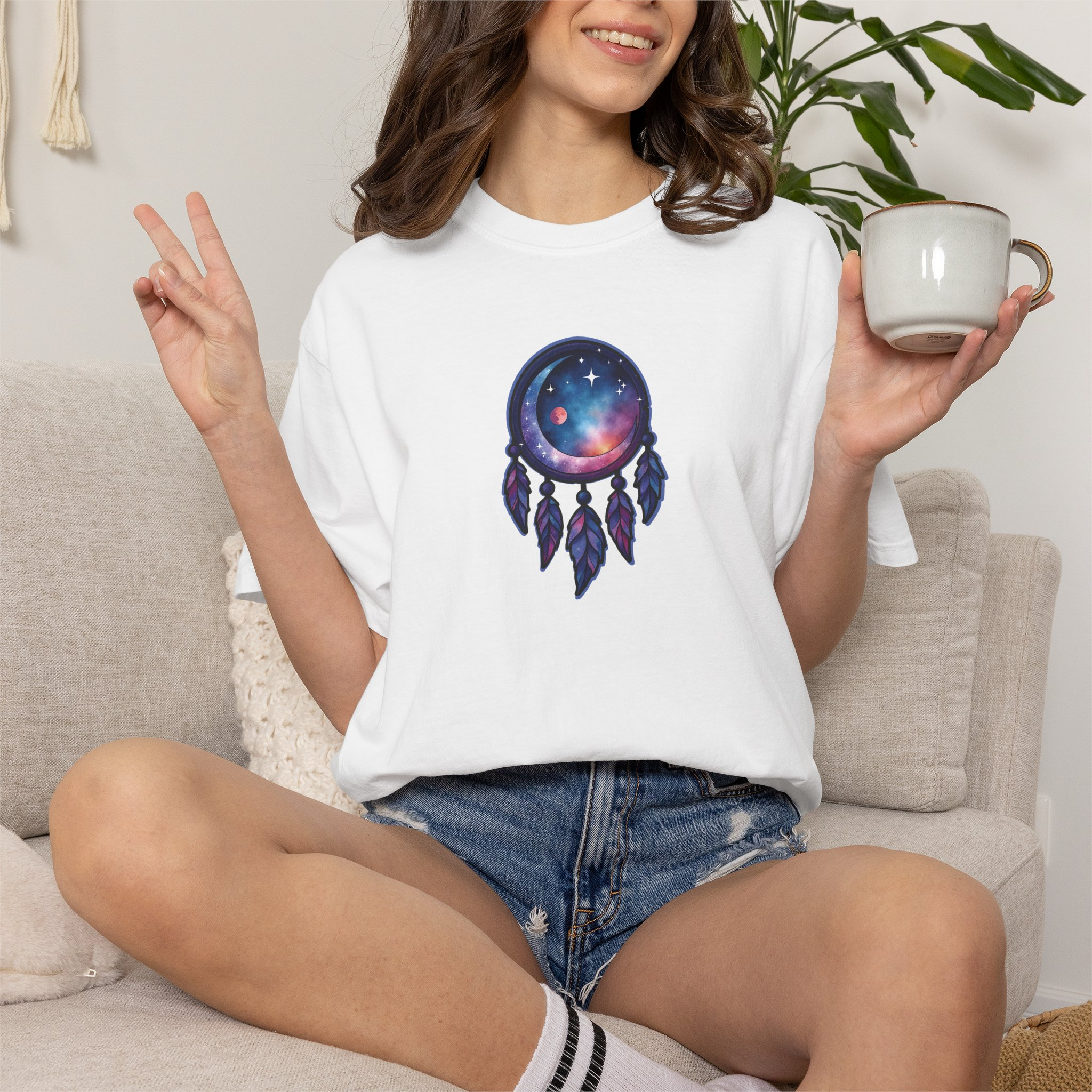 Galaxy Dreamcatcher T-Shirt - Image 6