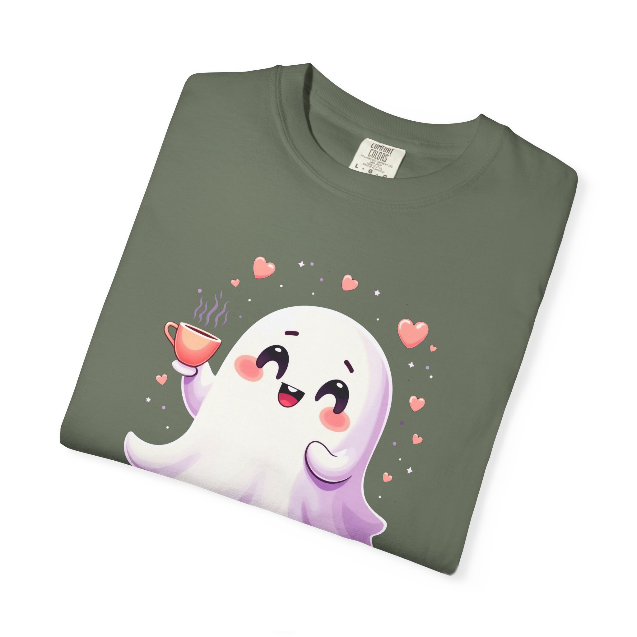 Boo, Honey Cute Ghost Graphic T-Shirt - Image 28