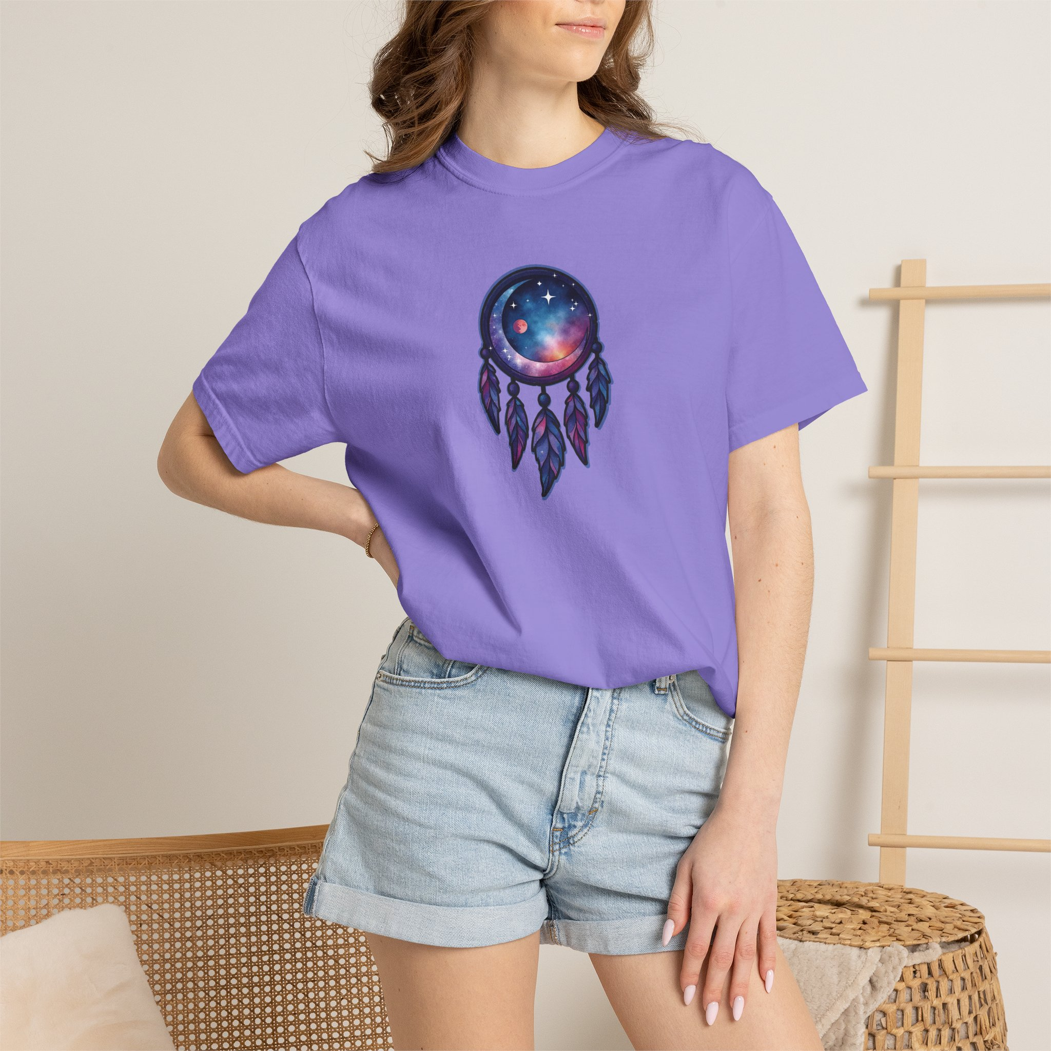 Galaxy Dreamcatcher T-Shirt - Image 71