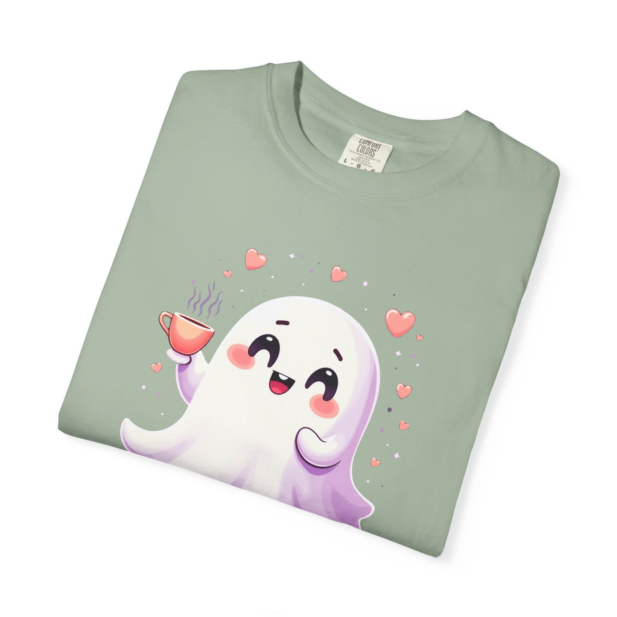 Boo, Honey Cute Ghost Graphic T-Shirt - Image 23