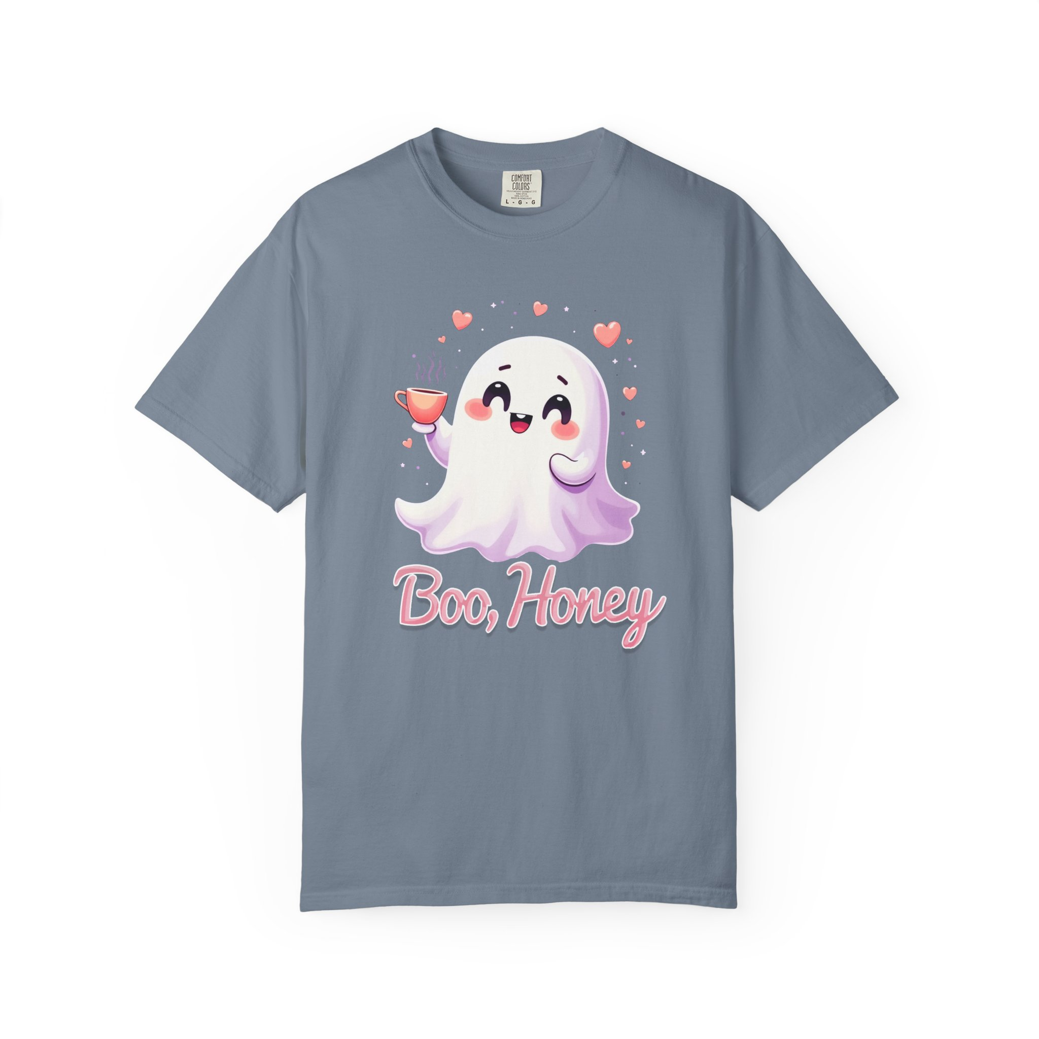 Boo, Honey Cute Ghost Graphic T-Shirt - Image 41