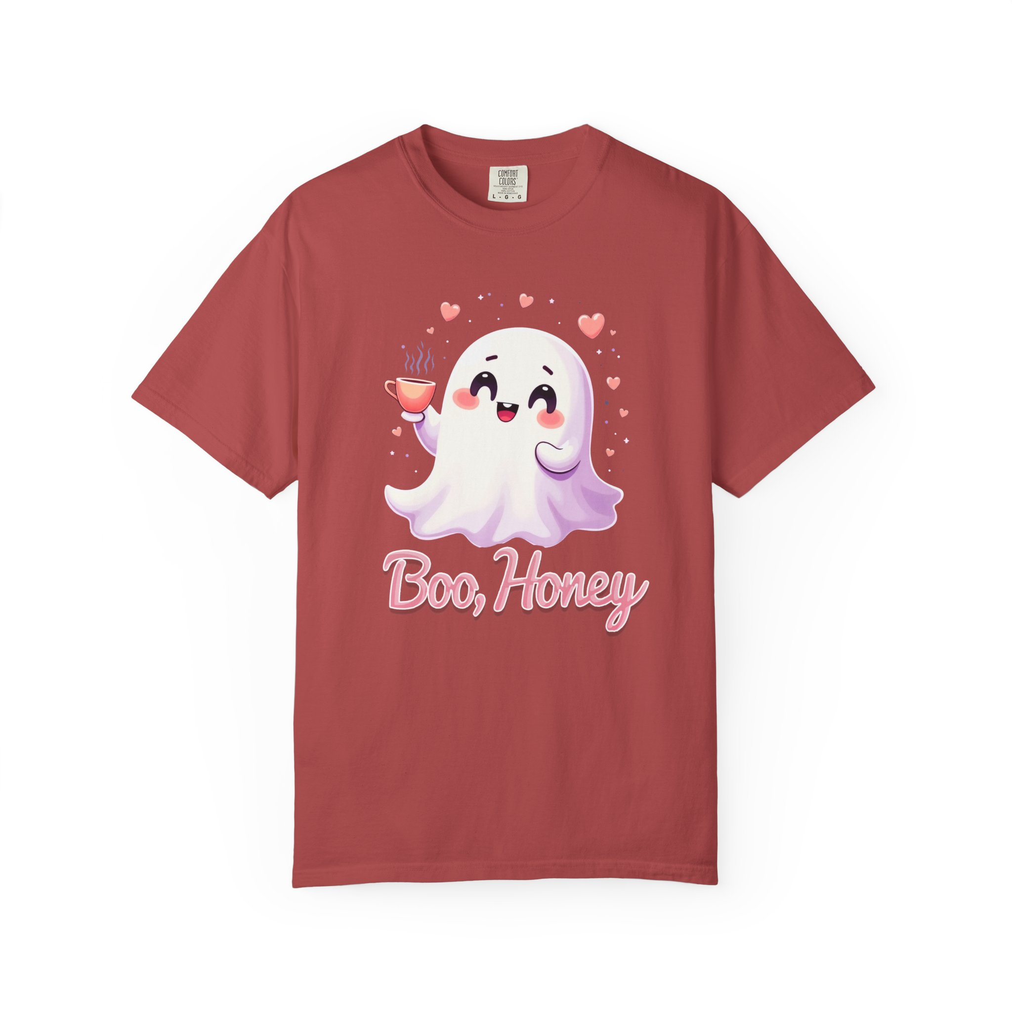Boo, Honey Cute Ghost Graphic T-Shirt - Image 61
