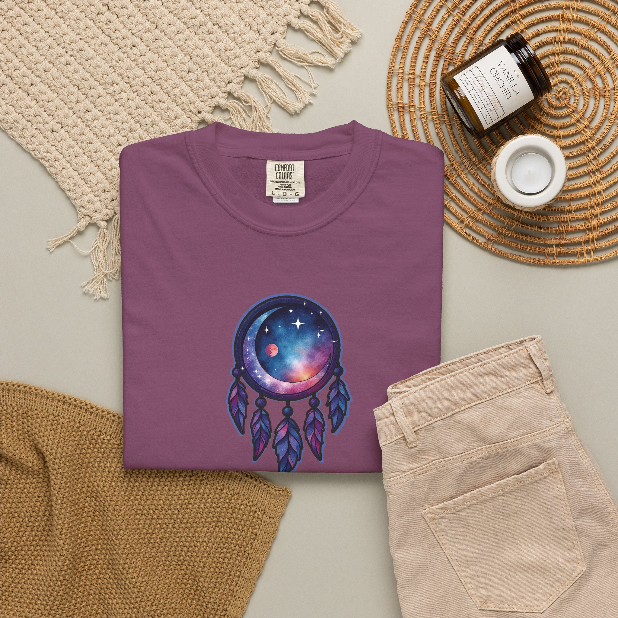 Galaxy Dreamcatcher T-Shirt - Image 88