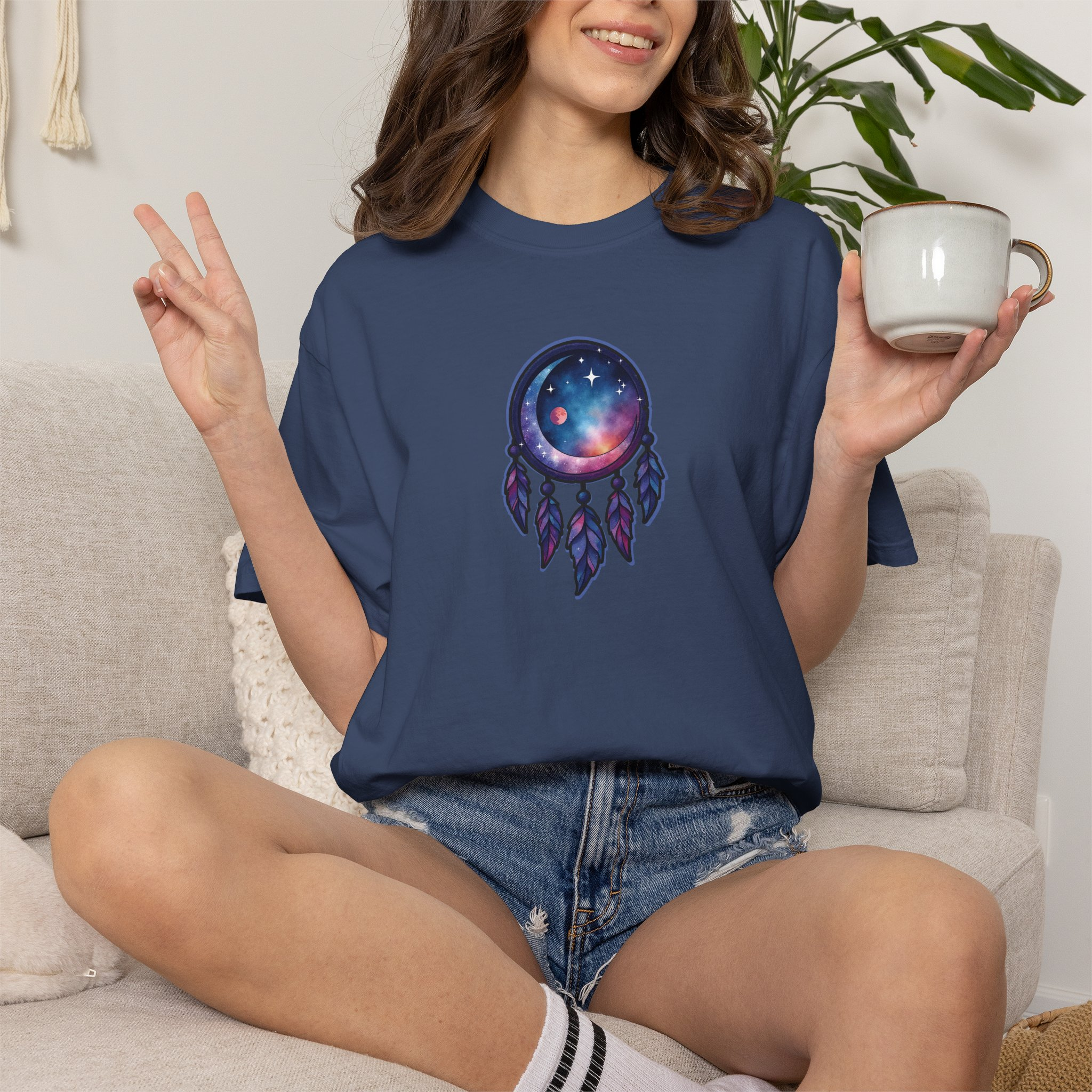 Galaxy Dreamcatcher T-Shirt - Image 60