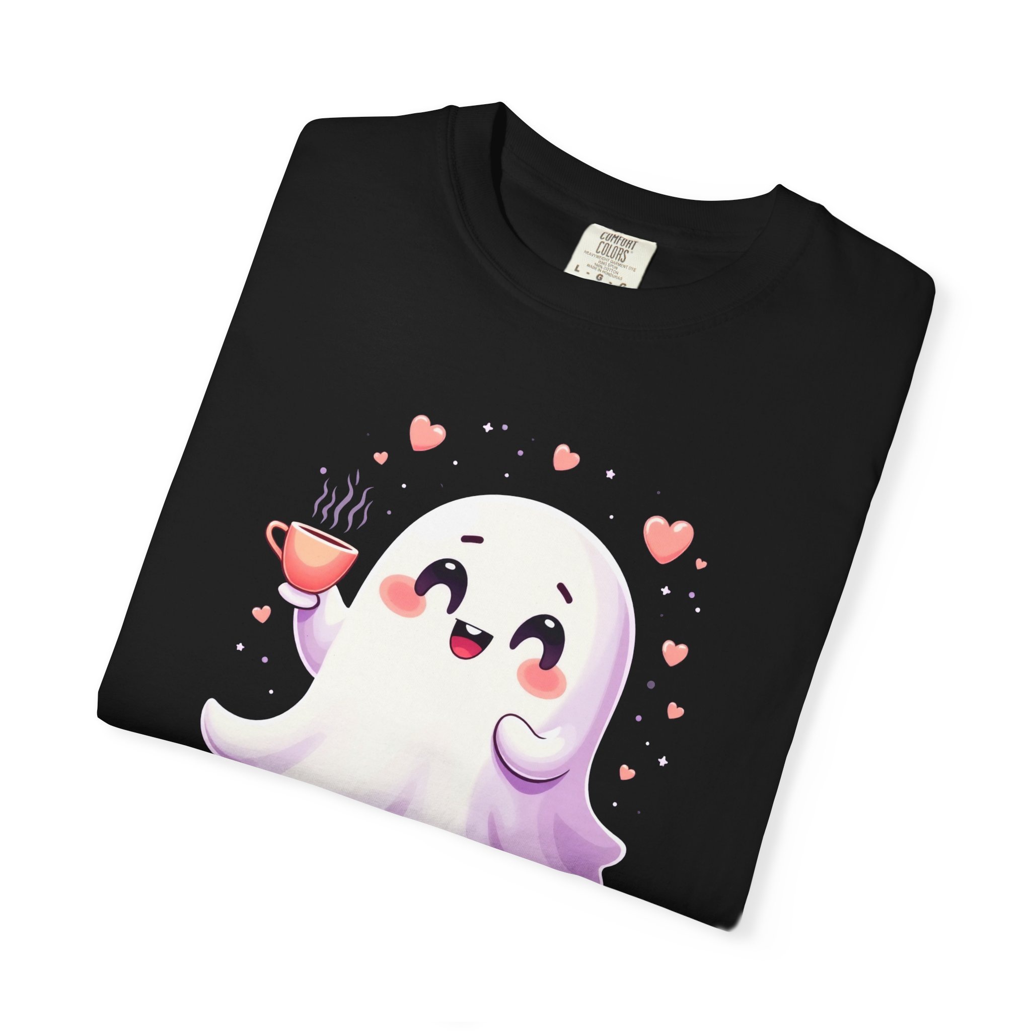 Boo, Honey Cute Ghost Graphic T-Shirt - Image 48