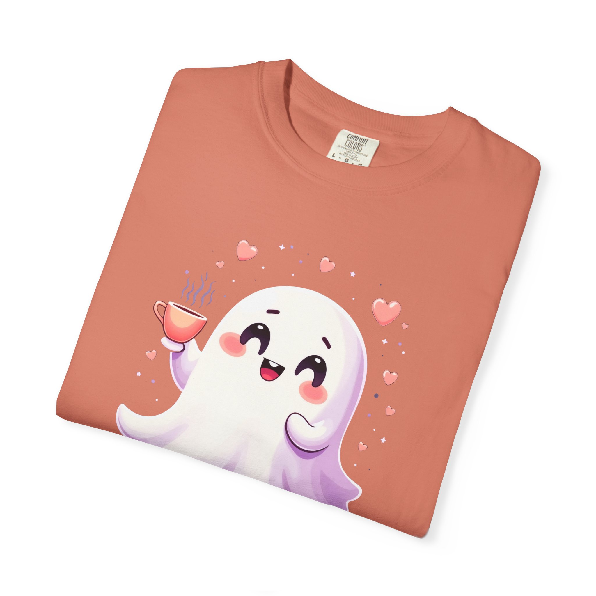 Boo, Honey Cute Ghost Graphic T-Shirt - Image 8