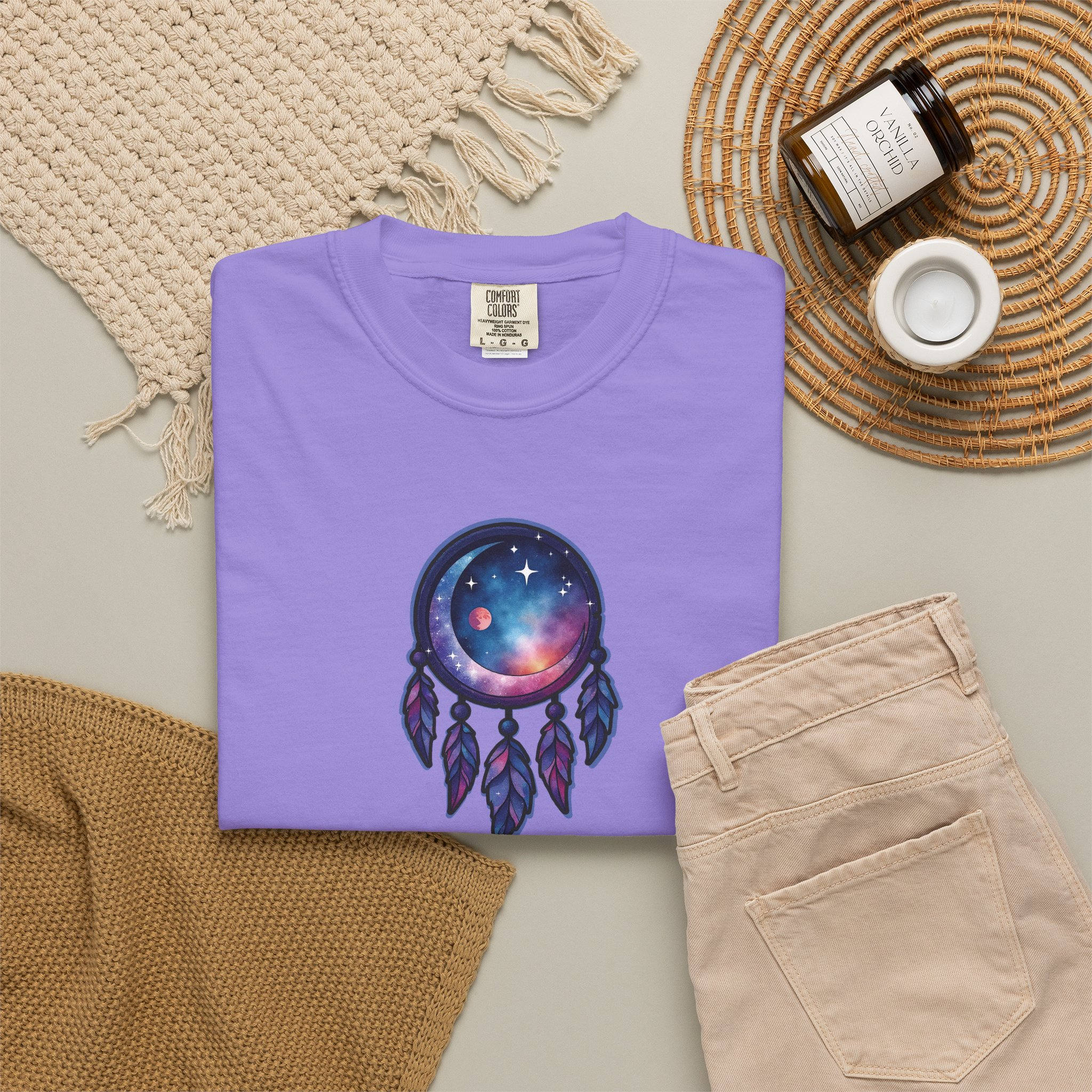 Galaxy Dreamcatcher T-Shirt - Image 70