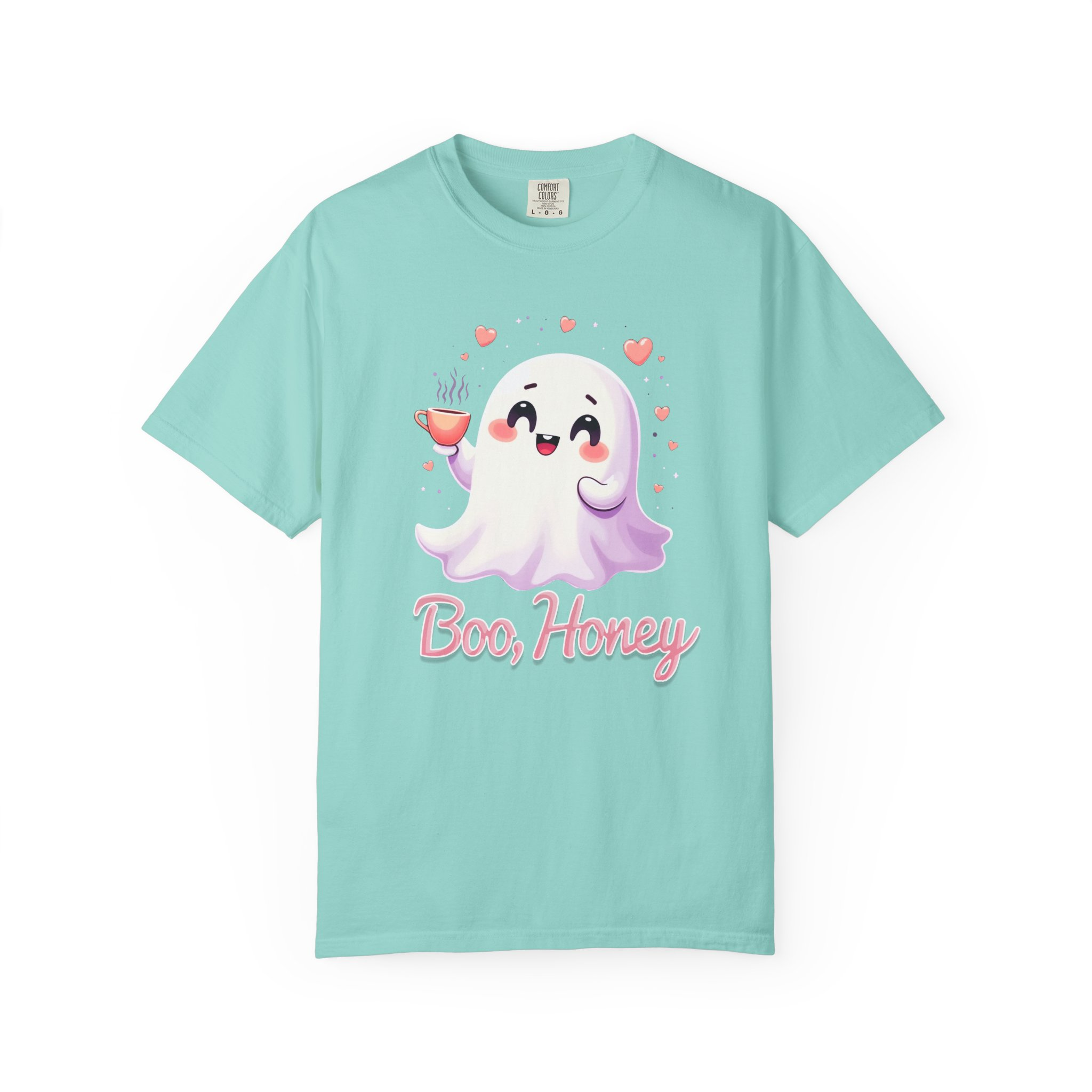 Boo, Honey Cute Ghost Graphic T-Shirt - Image 31