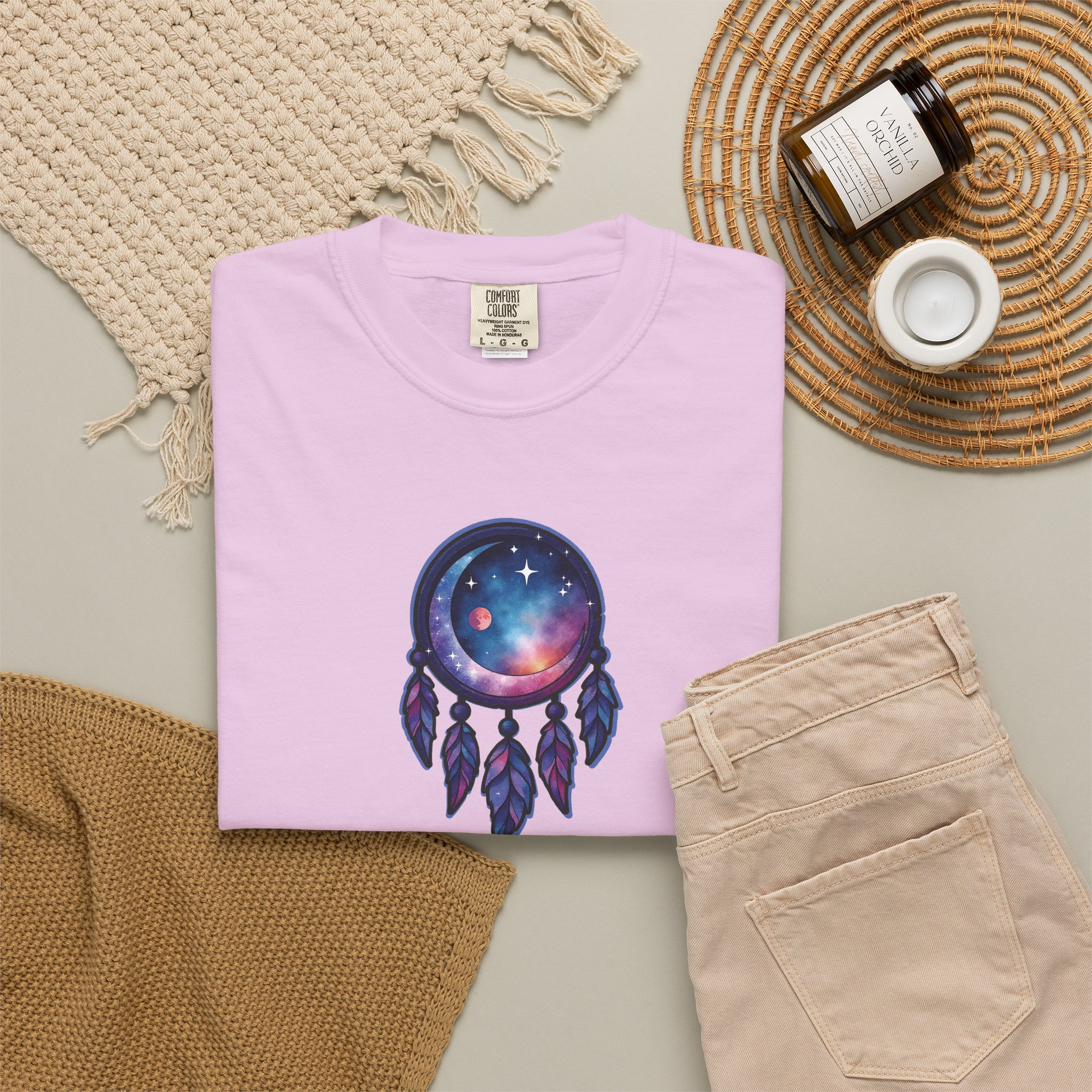 Galaxy Dreamcatcher T-Shirt - Image 82