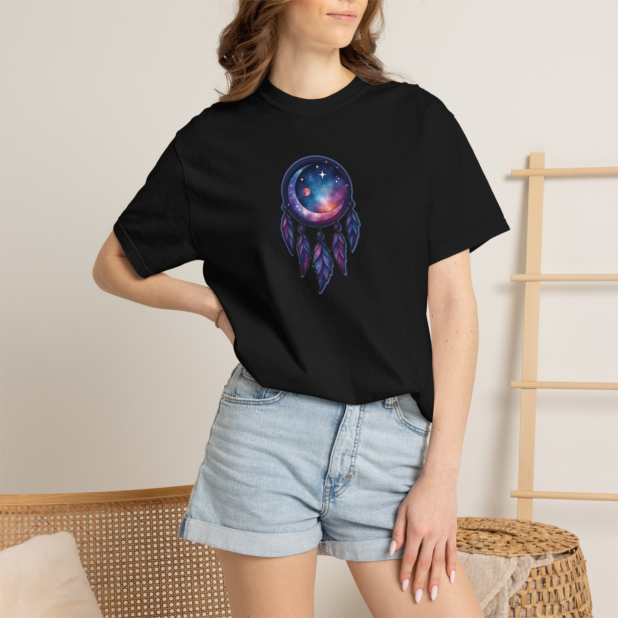 Galaxy Dreamcatcher T-Shirt - Image 65