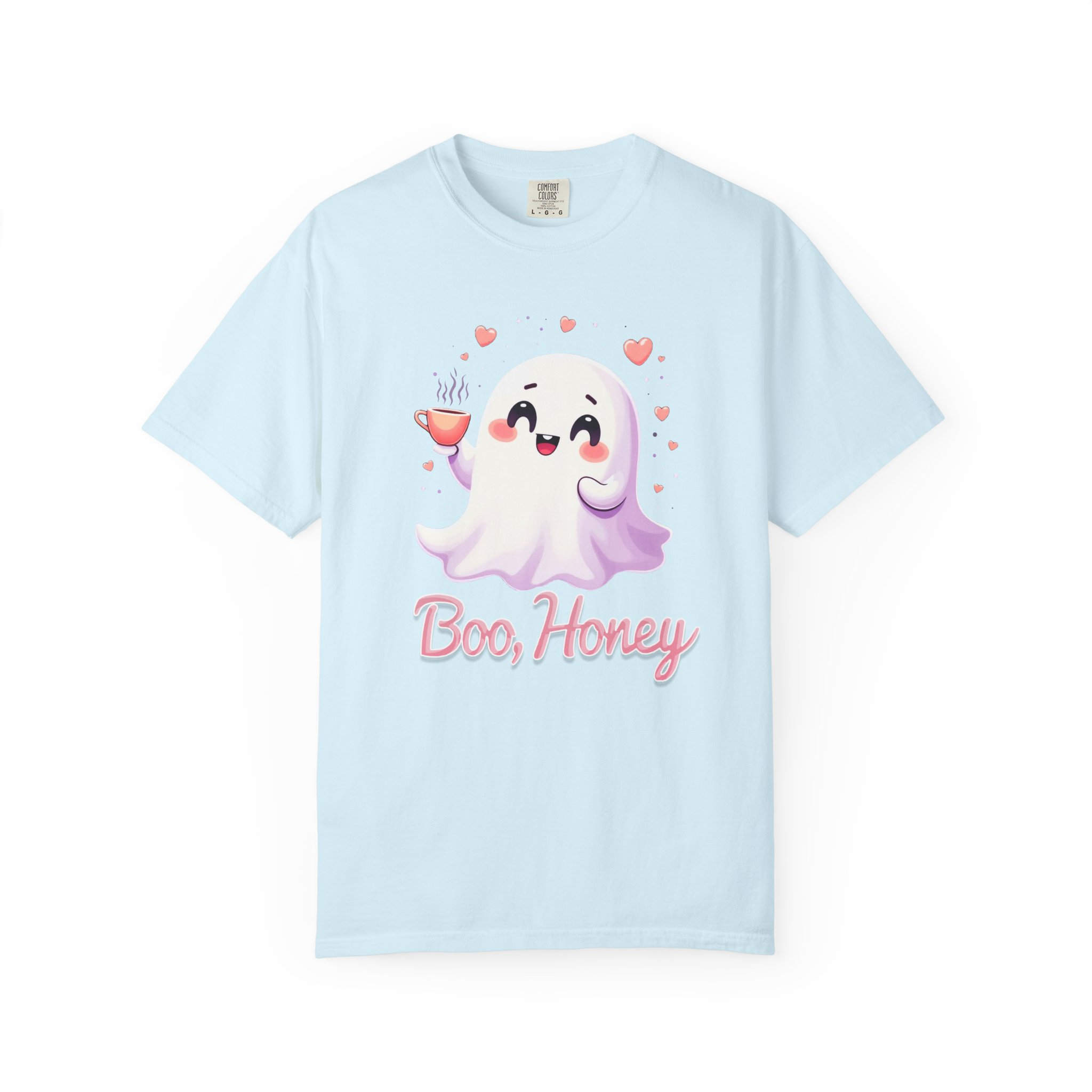Boo, Honey Cute Ghost Graphic T-Shirt - Image 36